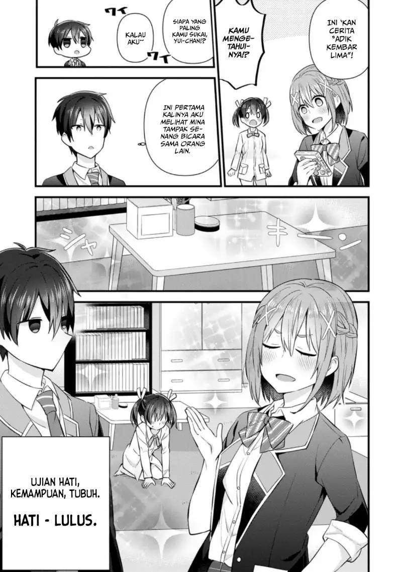 The Cute Girl Sitting Next to Me Is Trying to Make Me Fall in Love With Her as a Way to Ridicule Me, but the Tables Were Turned on Her Before She Knew It Chapter 07 Gambar 18